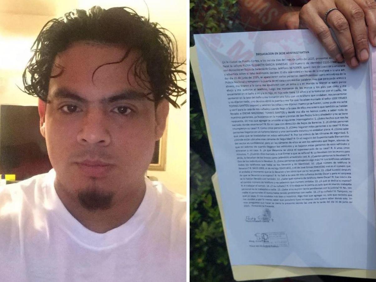 Los amarraron de manos y pies: familia relata el momento en que falsos policías raptaron a Óscar y José