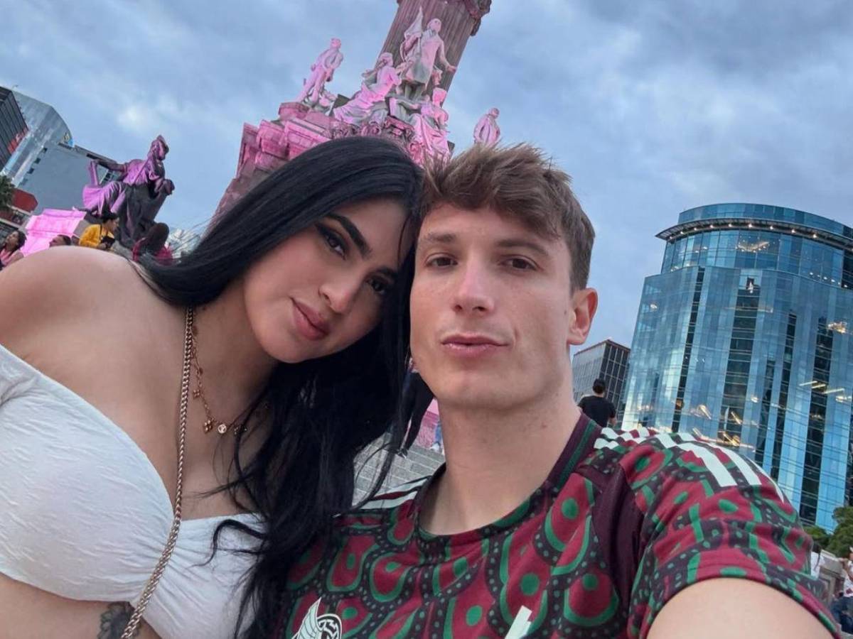 Roxanna Somoza con el corazón dividido en el partido entre tiktokers de Honduras y Brasil