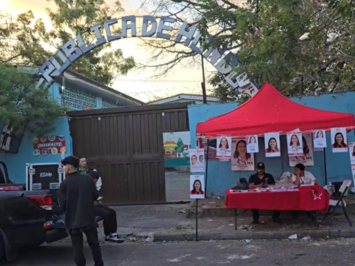 Con urnas aún cerradas y banderillazo arrancan las votaciones en elecciones primarias en Honduras