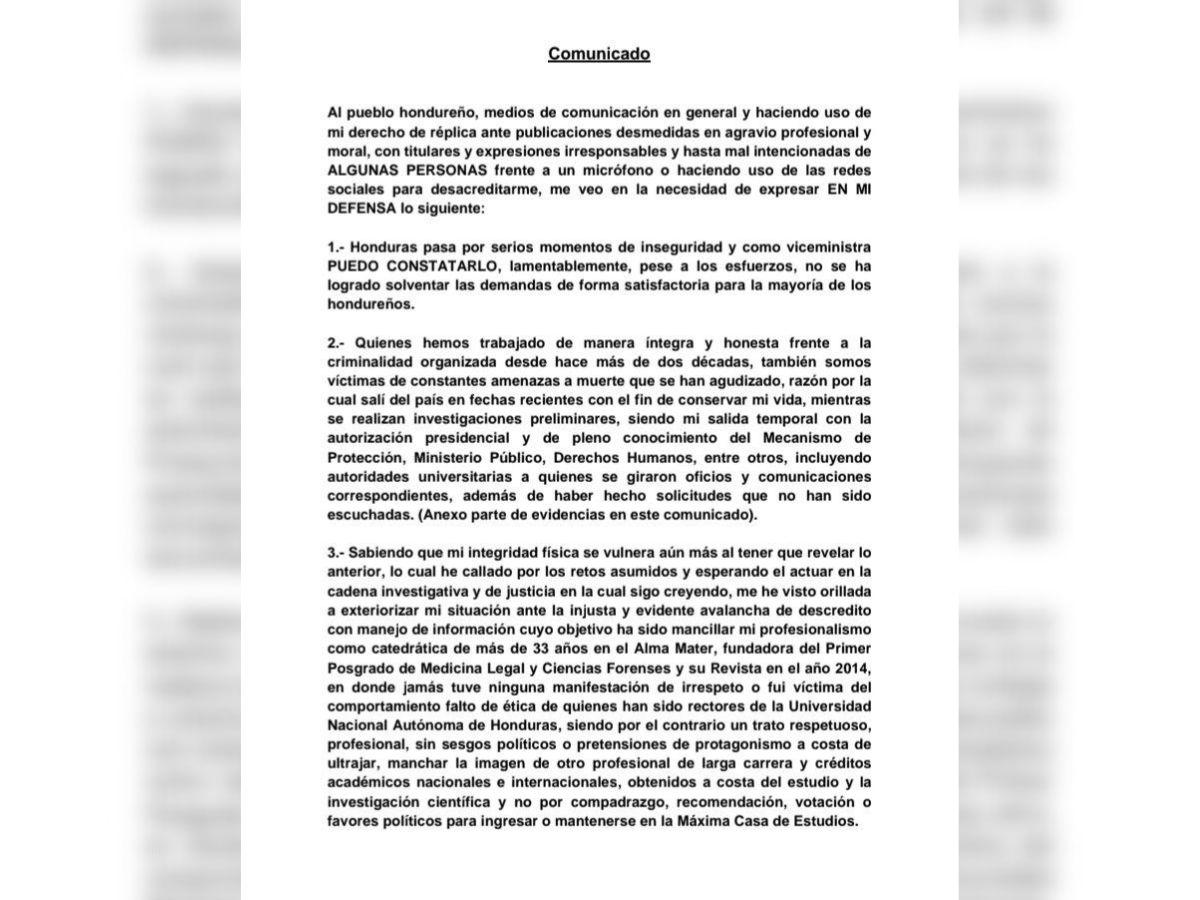 Julissa Villanueva asegura que tomará acciones legales contra Odir Fernández