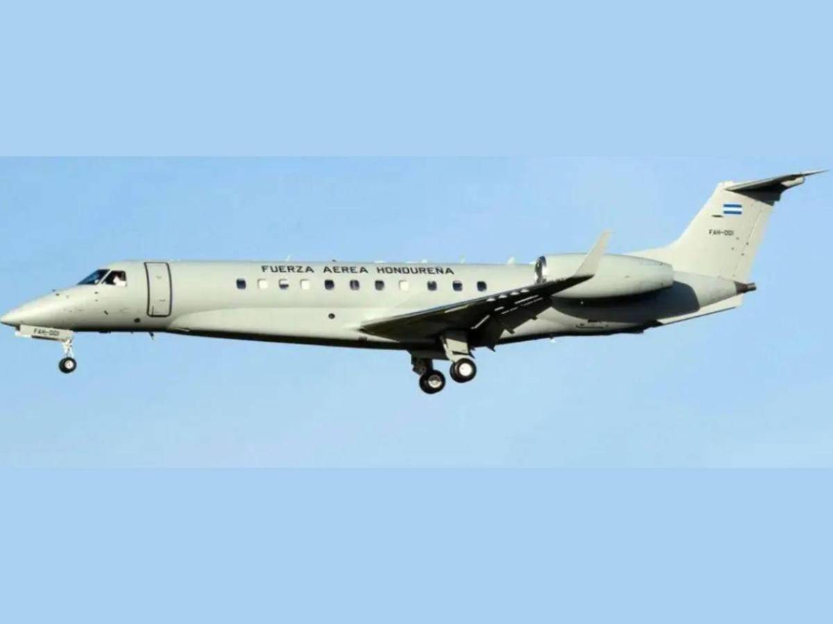 FOTOS: Así es el lujoso Embraer Legacy 600, jet presidencial que el gobierno de Honduras subasta