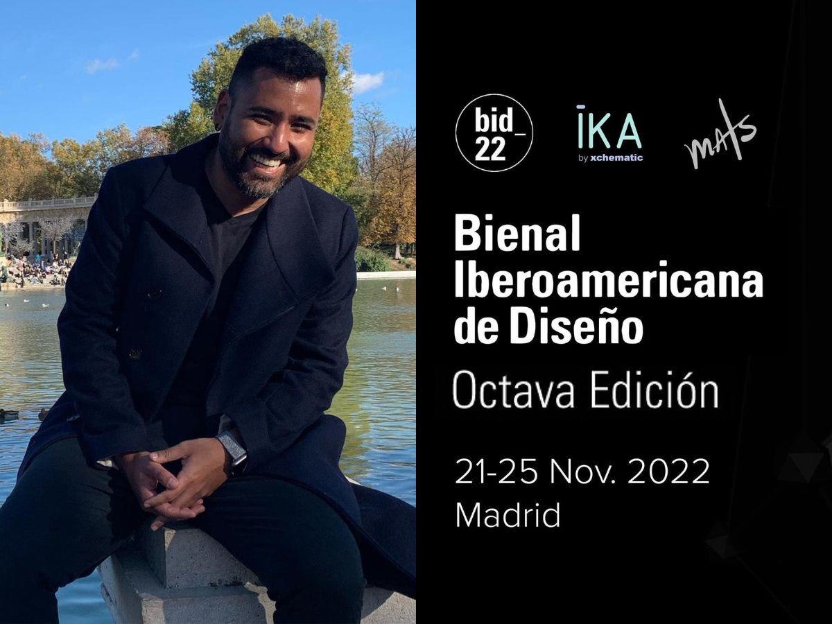 Hondreño Carlos Mats en la Bienal Iberoamericana de Diseño en España