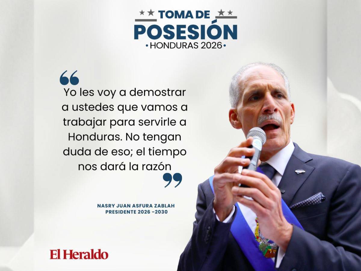 Entre agradecimiento a Dios y al pueblo hondureño: las mejores frases de Nasry Asfura