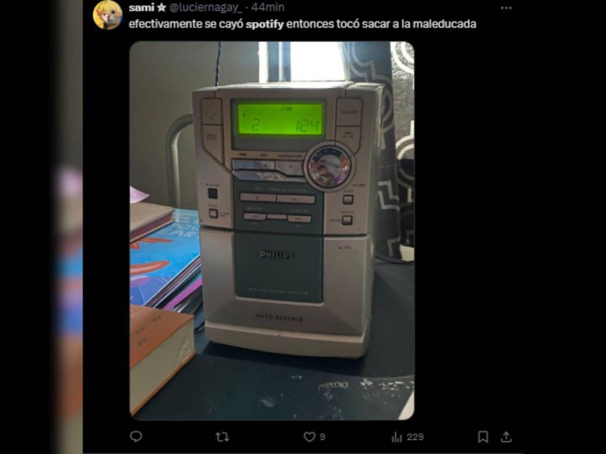 Usuarios reaccionan con memes a la caída de Spotify: Aquí los mejores Usuarios reaccionan con memes a la caída de Spotify: Aquí los mejores