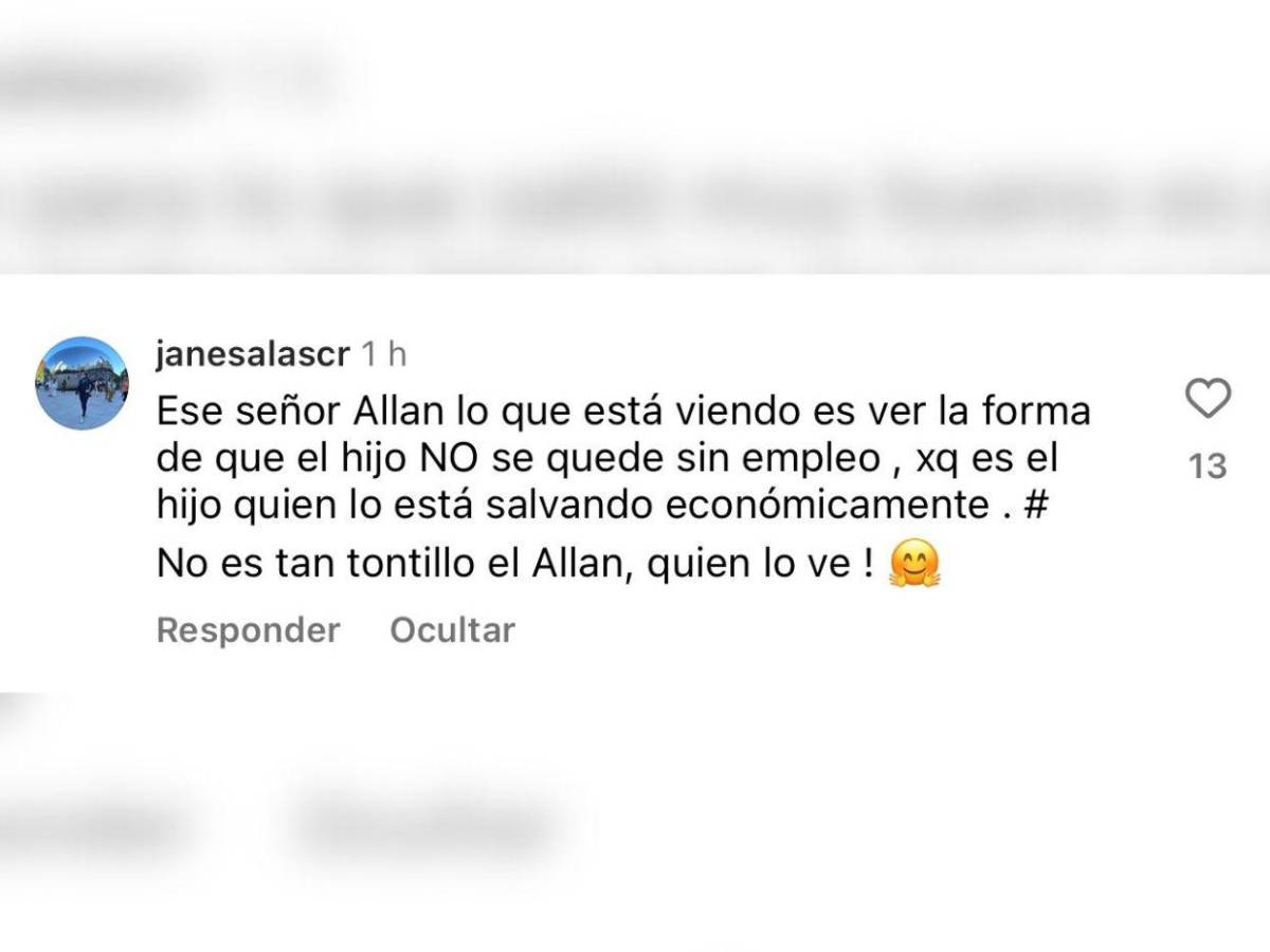 Esposa del tico Walter Centeno atiza contra exjugador de Real España