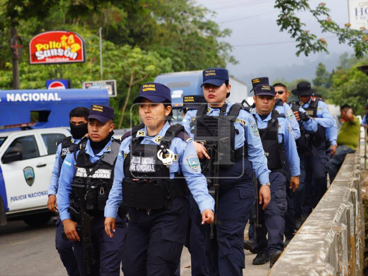 Retenes, militares, armas largas y Black Mamba: así intervienen Omoa y Trujillo tras masacres