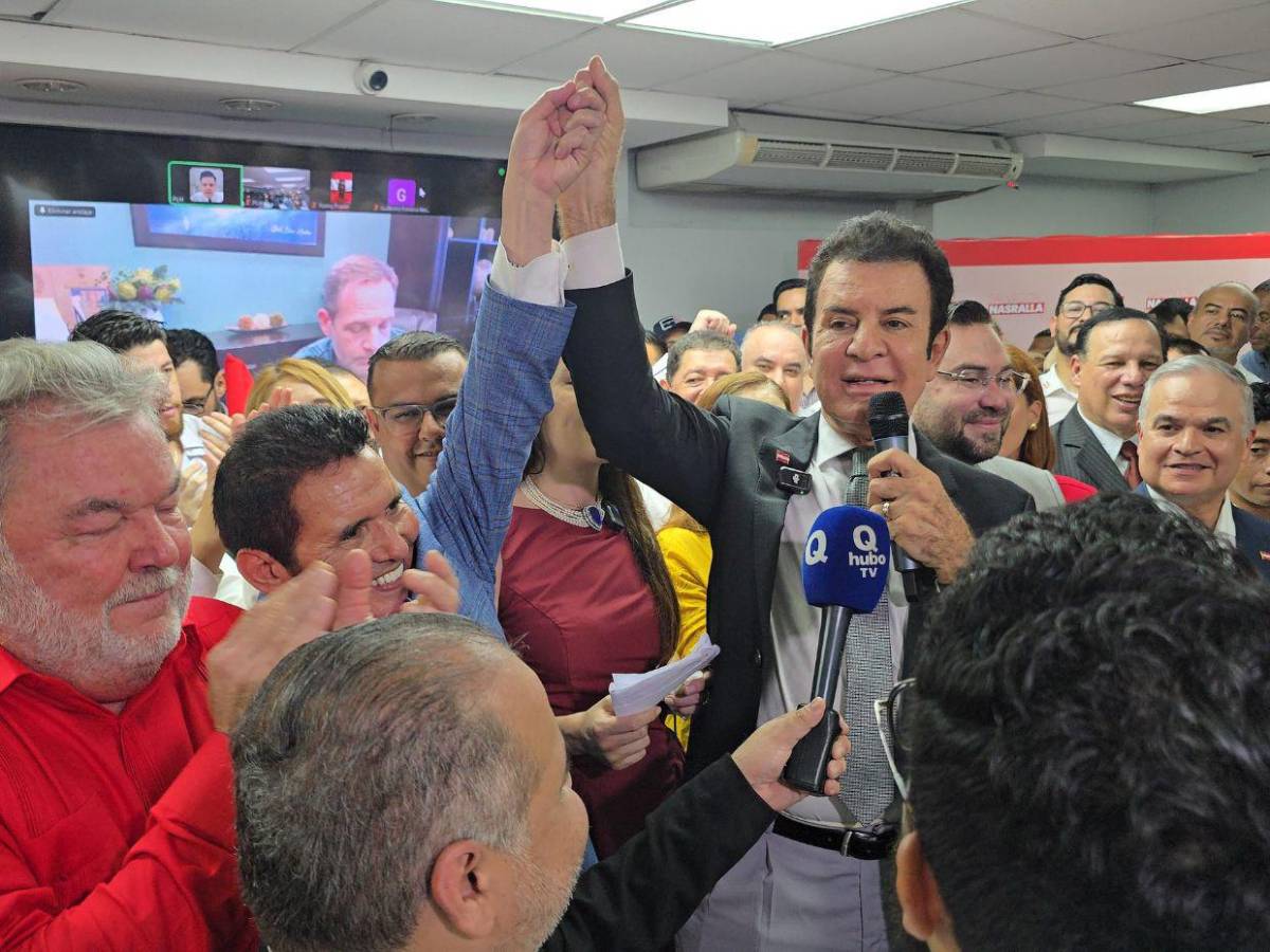 Nasralla y Cálix unen fuerzas del Partido Liberal de cara a elecciones generales