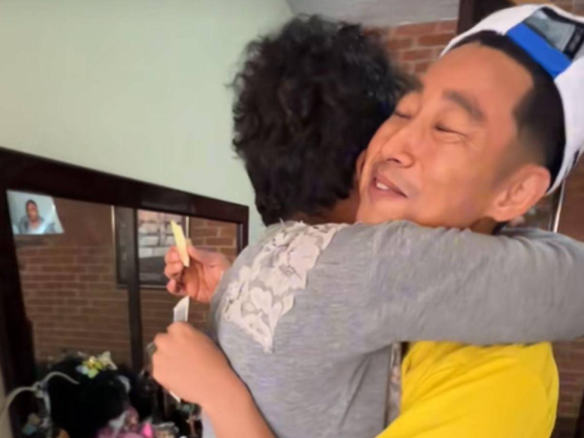 Así fue el emotivo reencuentro de Shin Fujiyama y su familia adoptiva en Brasil