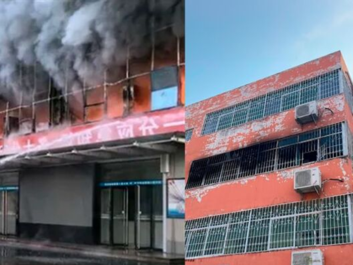 Trece niños mueren tras incendio en un internado en China