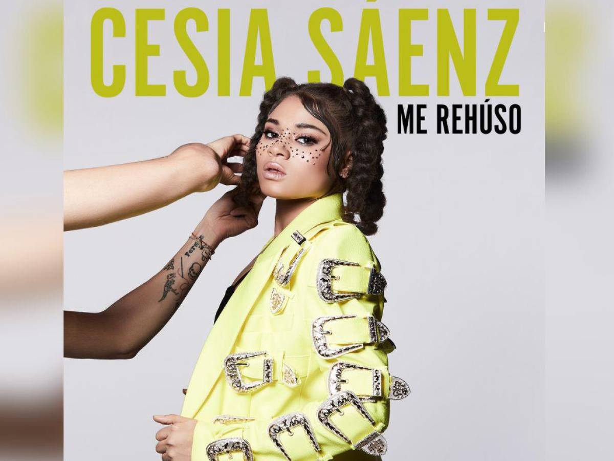 Así luce la portada del sencillo de Cesia Sáenz.