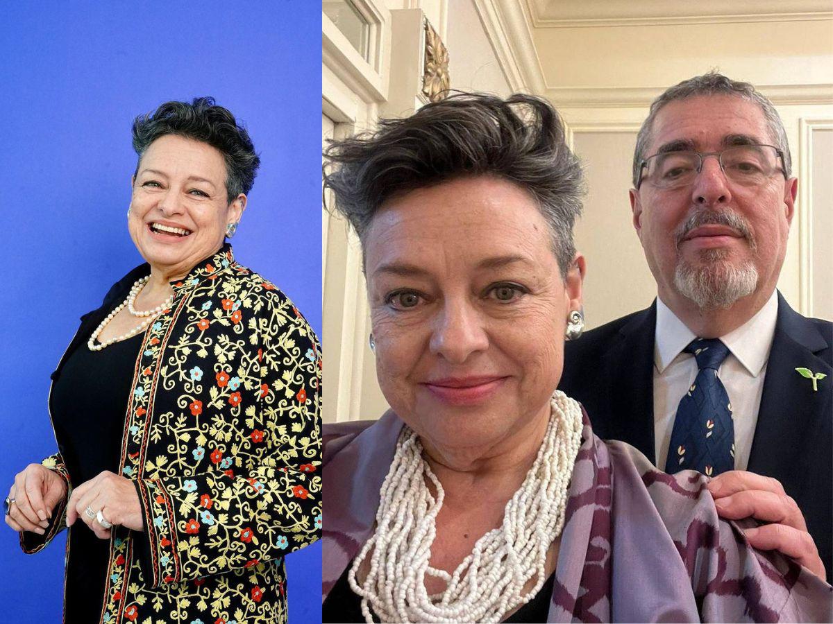 Lucrecia Peinado, la esposa del presidente electo de Guatemala en 2024