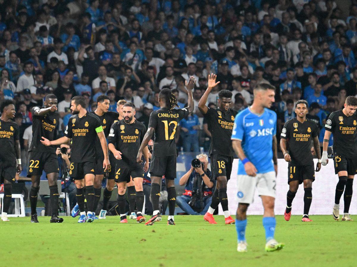 Champions League 2023-2024: Napoli vs Real Madrid en vivo