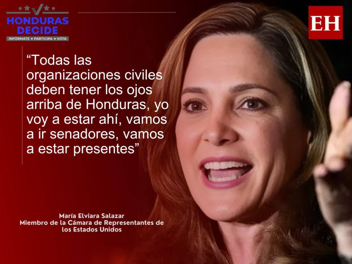 Las frases de María Elvira Salazar tras la audiencia en el Capitolio