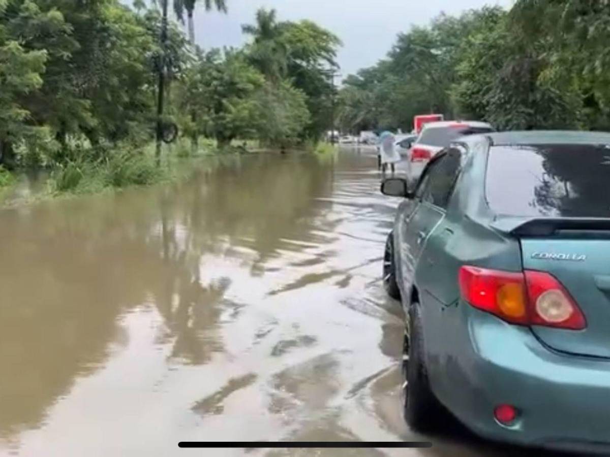 Dramáticas imágenes muestran los daños que dejaron las lluvias en la zona norte de Honduras