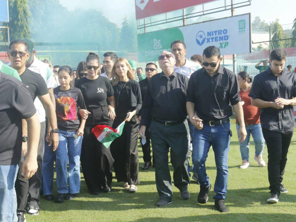 Marathón rinde último homenaje a Orinson Amaya en el césped del Yankel Rosenthal