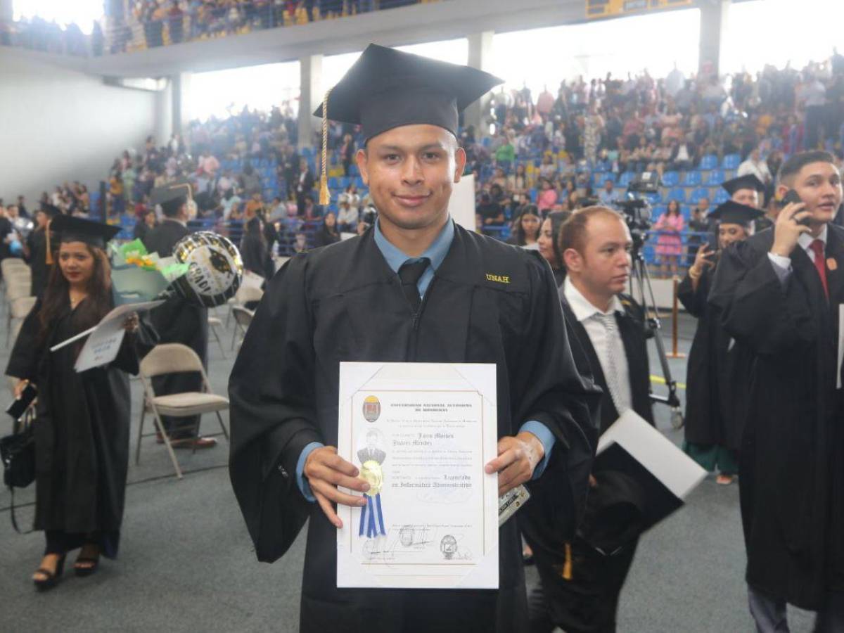 1,283 sueños cumplidos: UNAH celebra nueva graduación