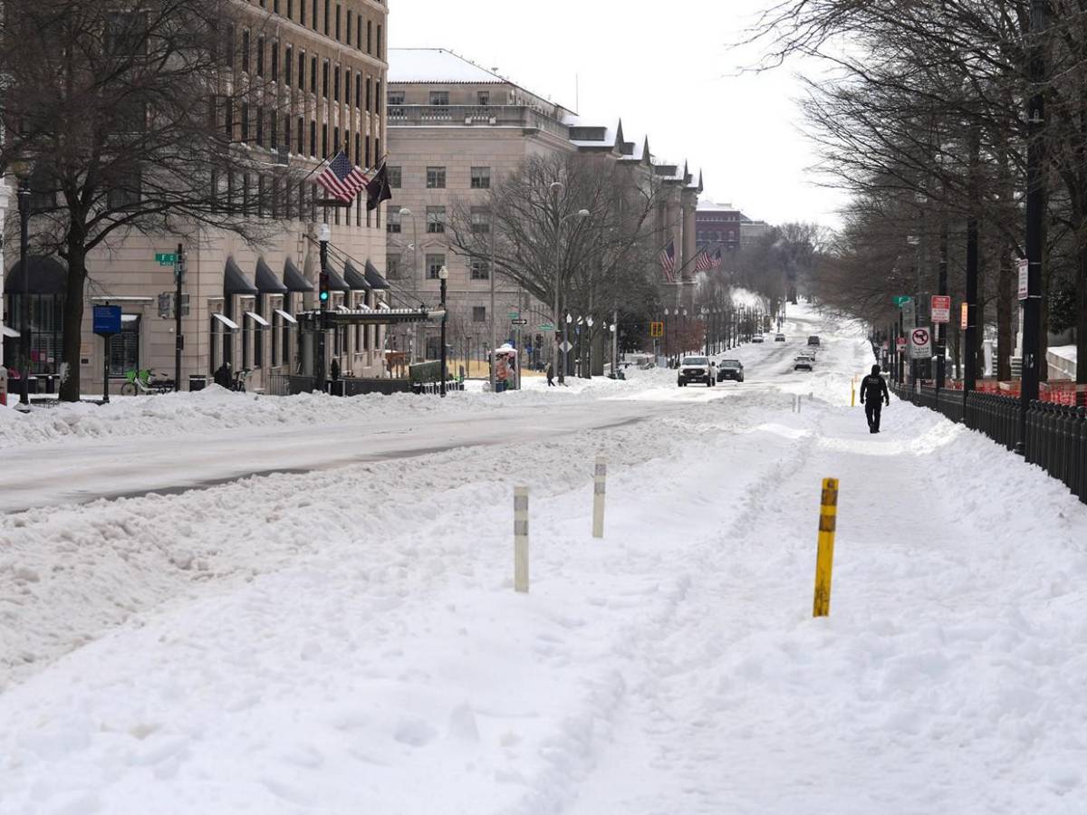 ¿Cuáles son los estados en alerta por la tormenta invernal en Estados Unidos?