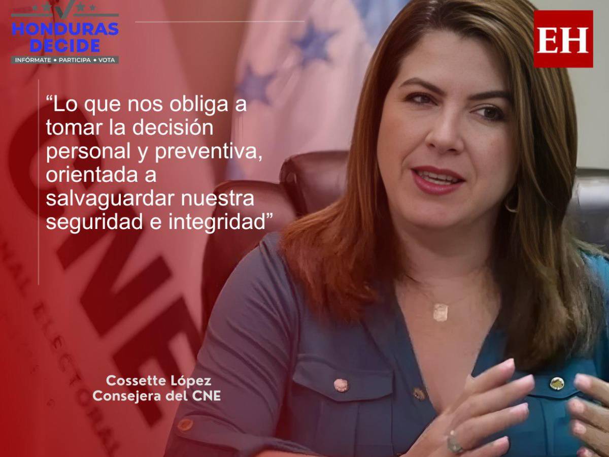 Las frases de Cossette López al anunciar su resguardo por presunta persecución política