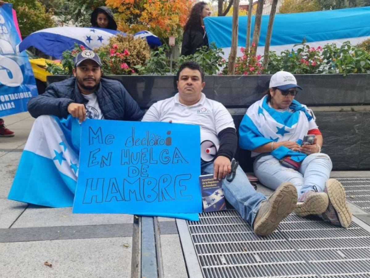 Hondureños en EE UU se declaran en huelga de hambre por TPS