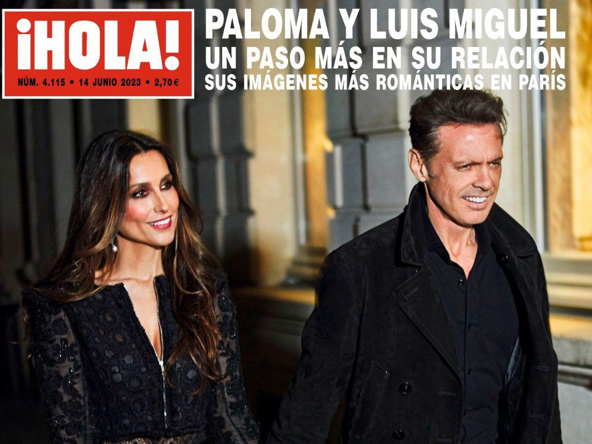 Luis Miguel comparte fotos con su novia Paloma Cuevas