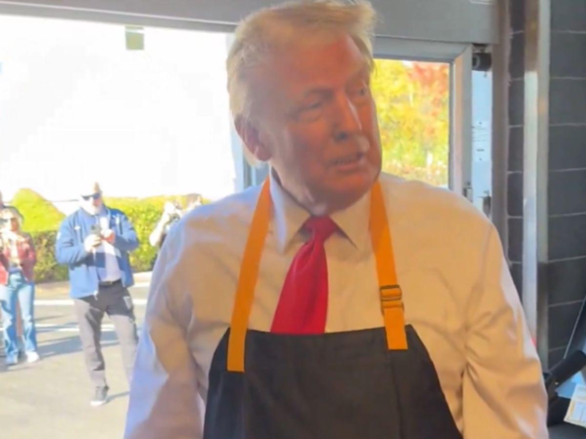 Trump cocina papas en un restaurante de comida rápida y envía un mensaje a Harris Trump cocina papas en un restaurante de comida rápida y envía un mensaje a Harris