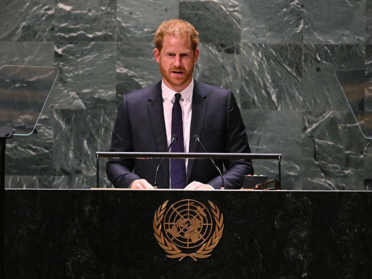 Príncipe Harry en la ONU: “Mientras estamos aquí hoy, nuestro mundo arde de nuevo”