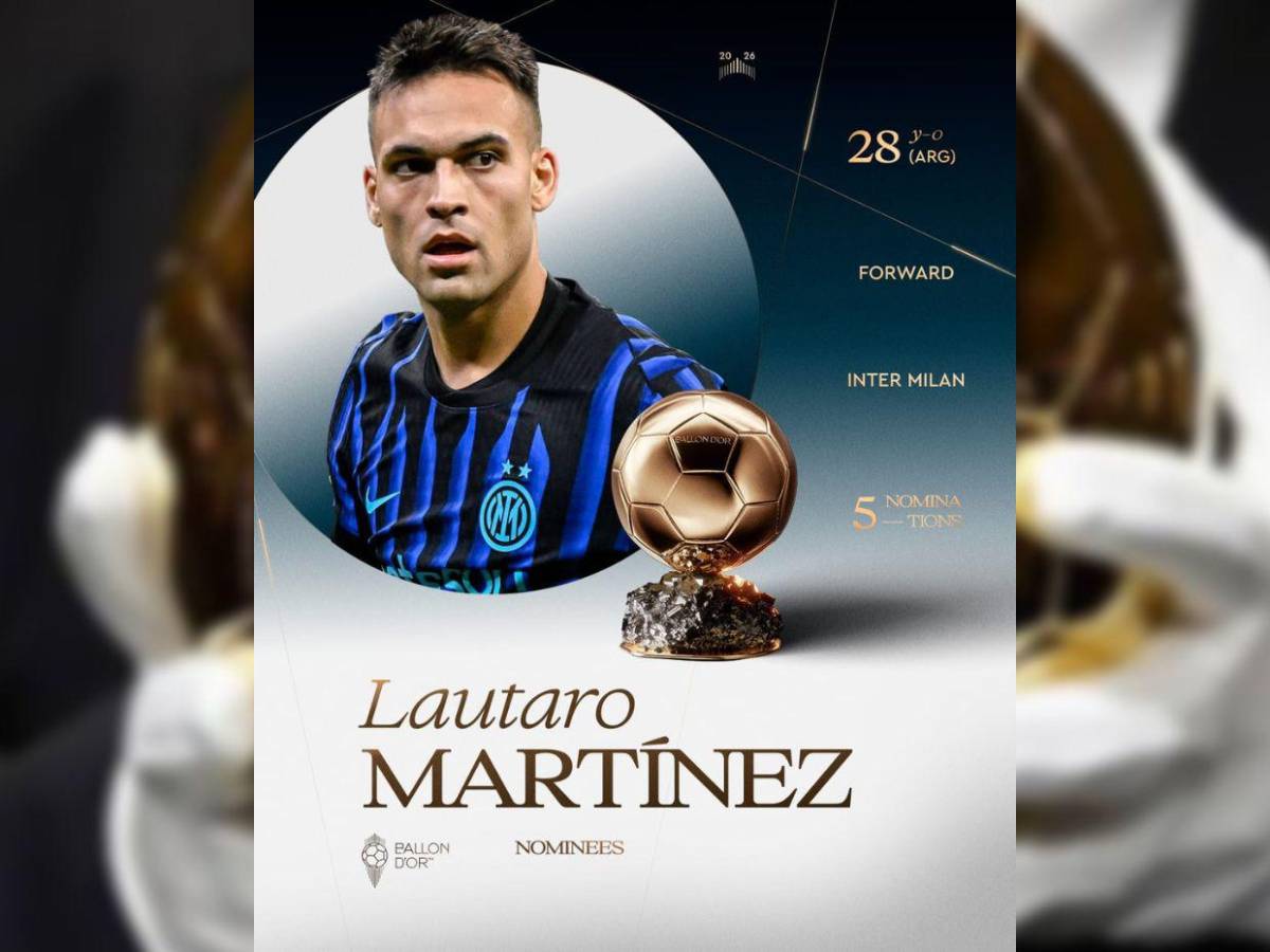 ¿Sorpresas? Estos son los 30 futbolistas nominados al Balón de Oro 2026