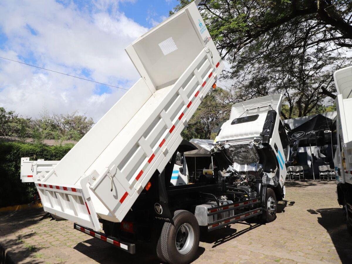 La AMDC y la Serna escogieron la marca Foton de la empresa IMVESA para la adquisición de los tres equipos automotores.