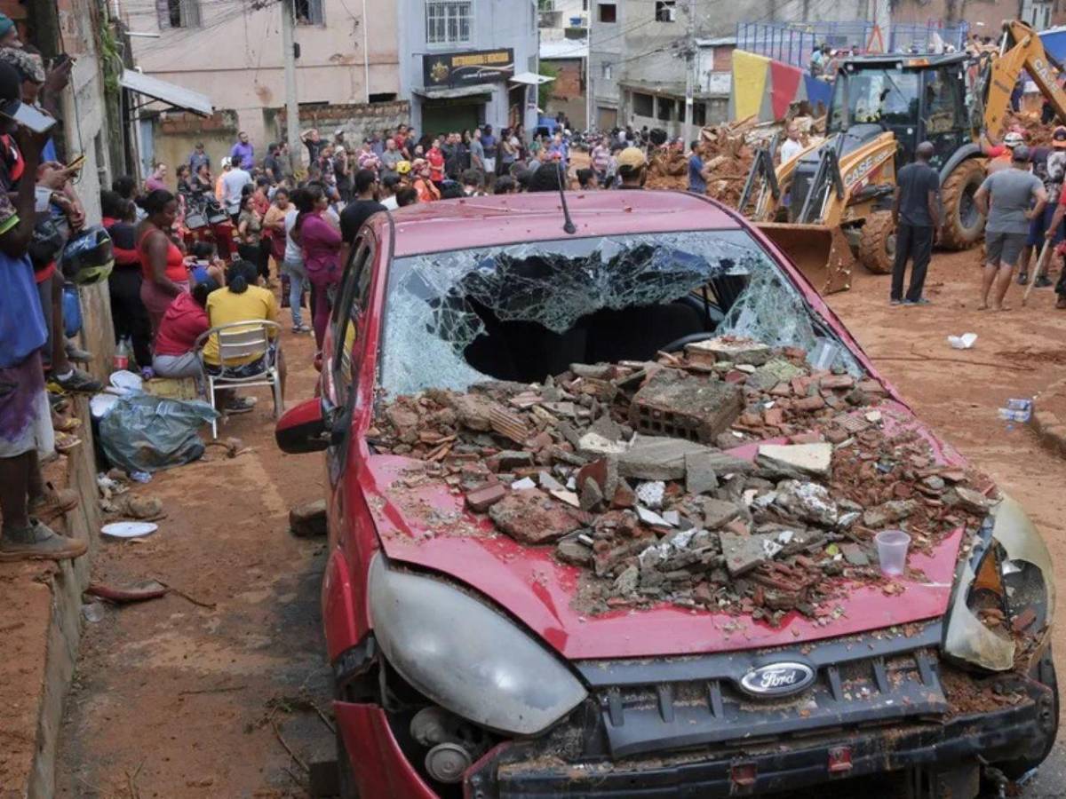 Tragedia en Brasil: el temporal en Minas Gerais deja 28 muertos y 40 desaparecidos