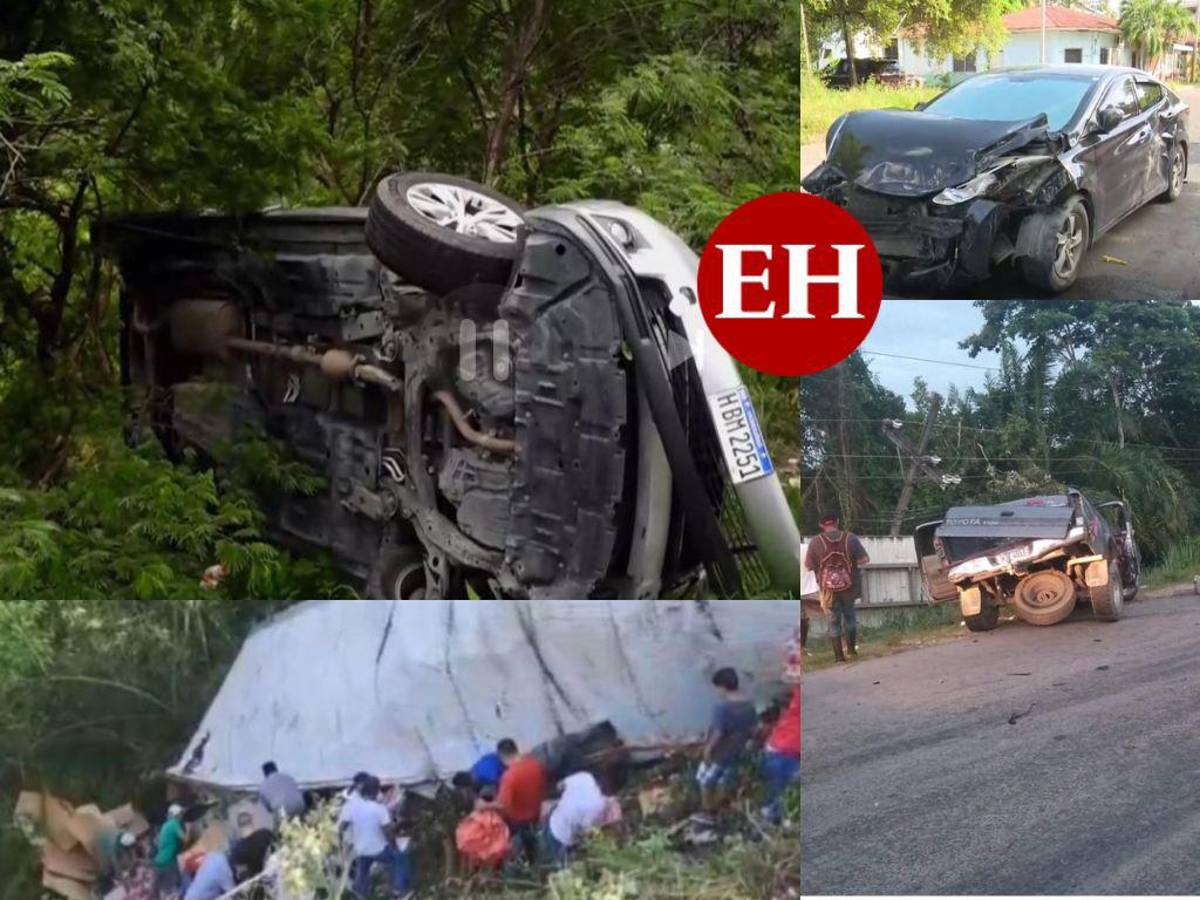 Trágico fin de semana deja varios muertos y lesionados en accidentes viales