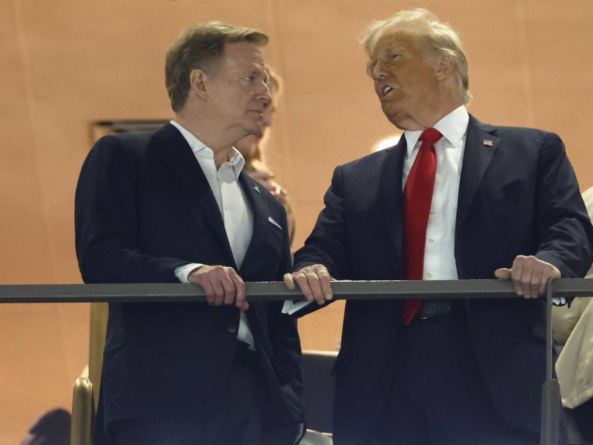 Acompañado de su hija y saludando a los Chiefs: así fue captado Donald Trump en el Super Bowl 2025