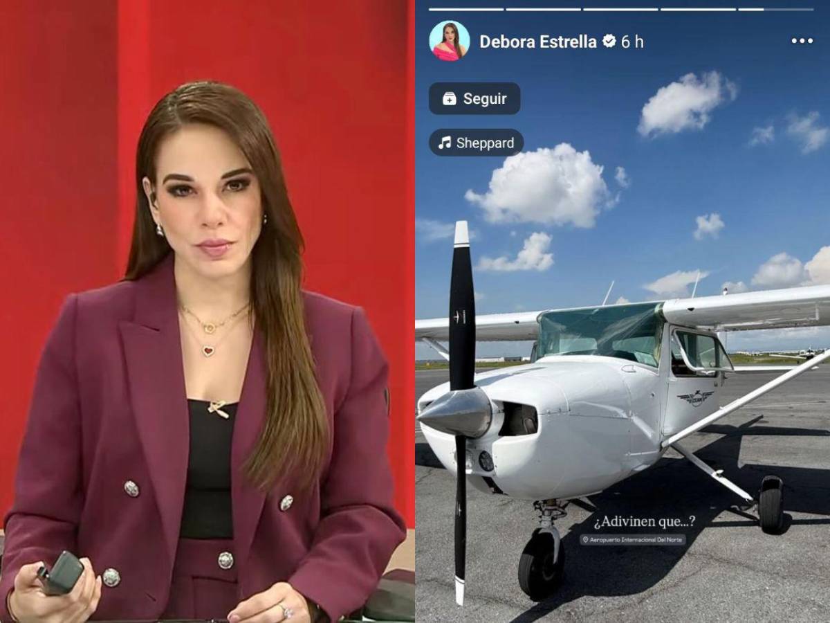 Así fue el accidente aéreo en el que murió la presentadora mexicana Débora Estrella