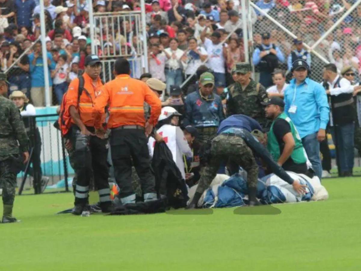 Ever Maldonado, el paracaidista que sufrió accidente en 2025, recibe reconocimiento este 15 de septiembre