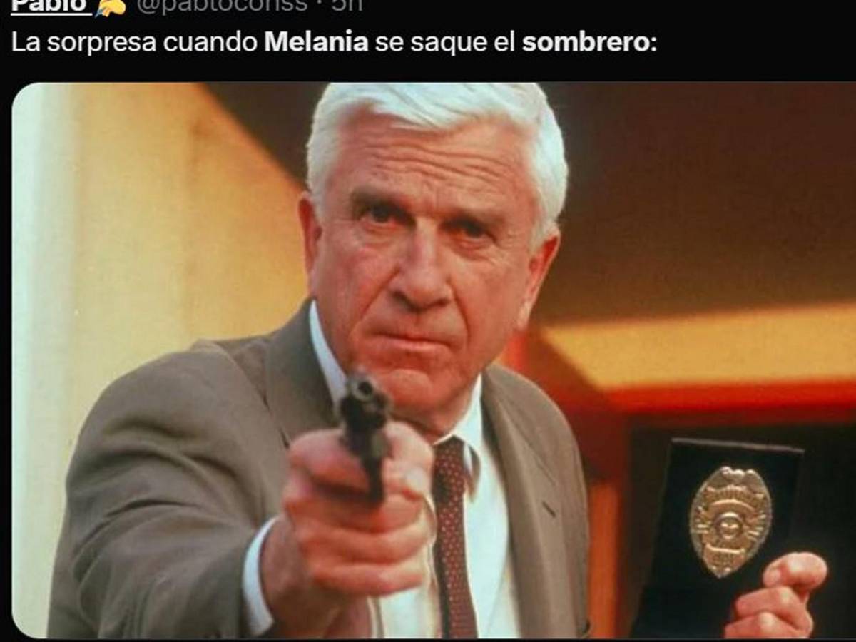 Los memes que dejó el sombrero “antibesos” de Melania Trump