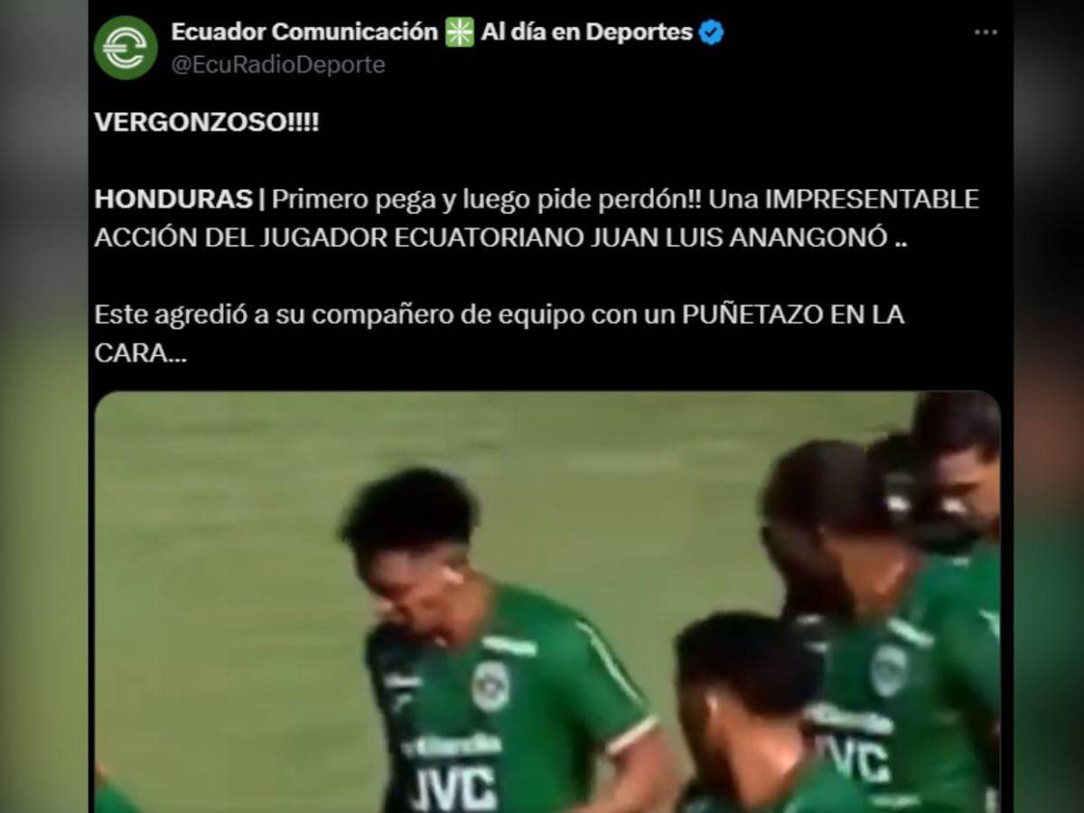 Vergonzoso: Lo que dice la prensa internacional ante la cachetada de Anangonó contra Alexy Vega Vergonzoso: Lo que dice la prensa internacional ante la cachetada de Anangonó contra Alexy Vega