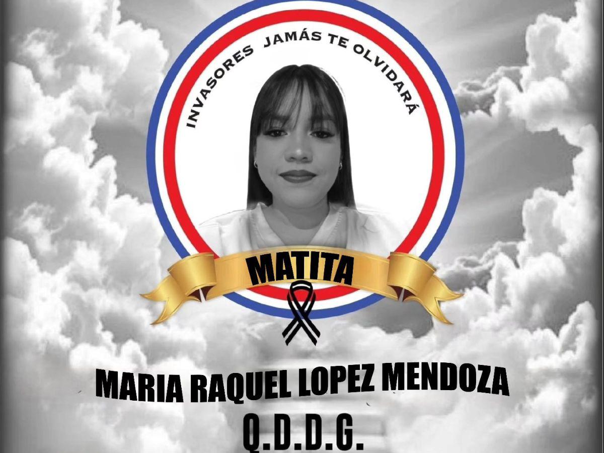 María López fue asesinada tras llegar de ver un partido del Olimpia en la capital