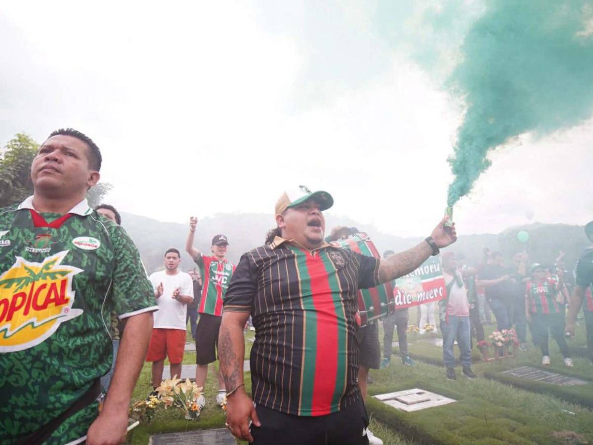 ¡Tristeza total! Así fue el último adiós al presidente del Marathón, Orinson Amaya