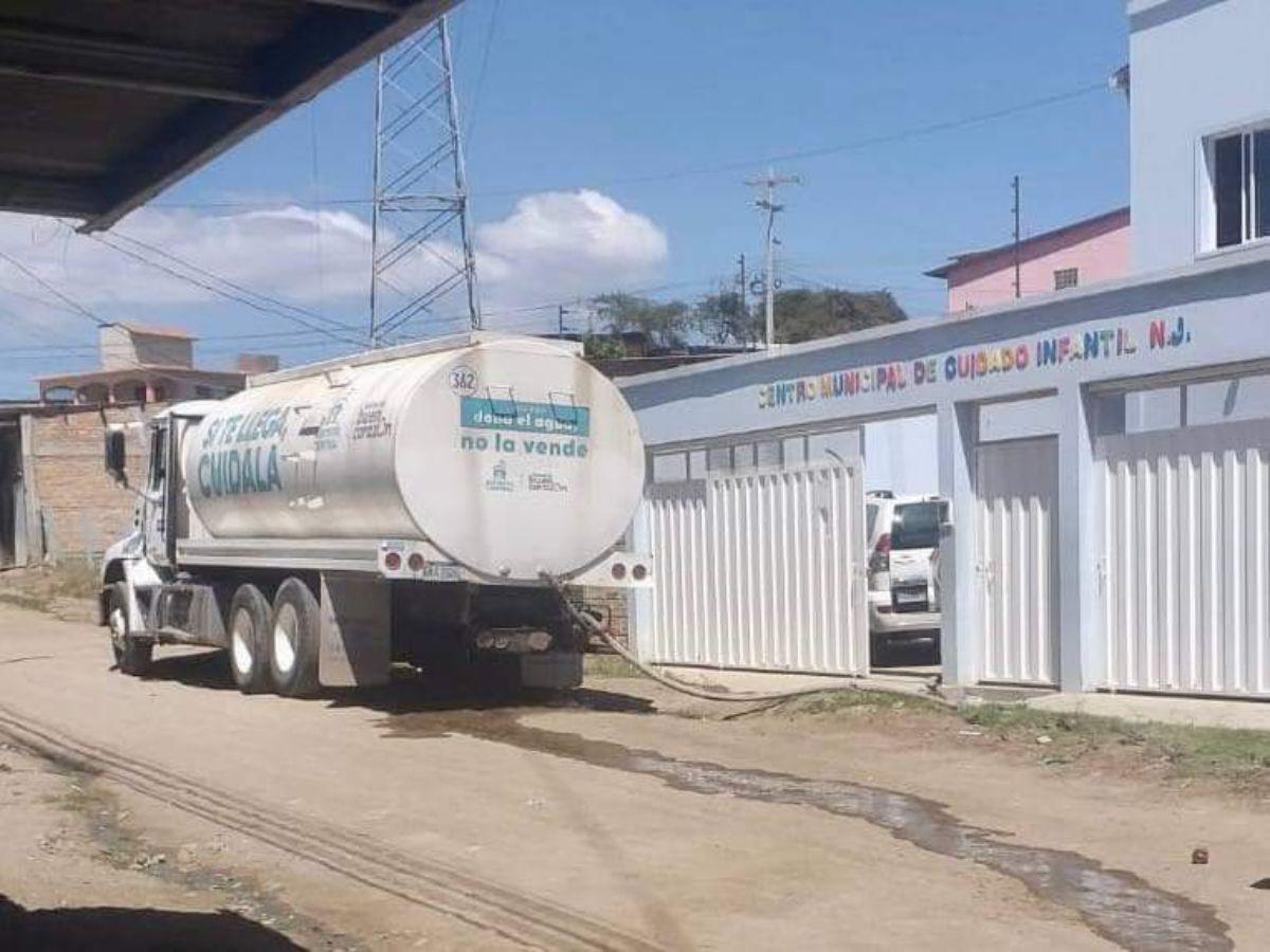 ¿Cómo solicitar agua a través cisternas de manera gratuita a la Alcaldía Municipal?