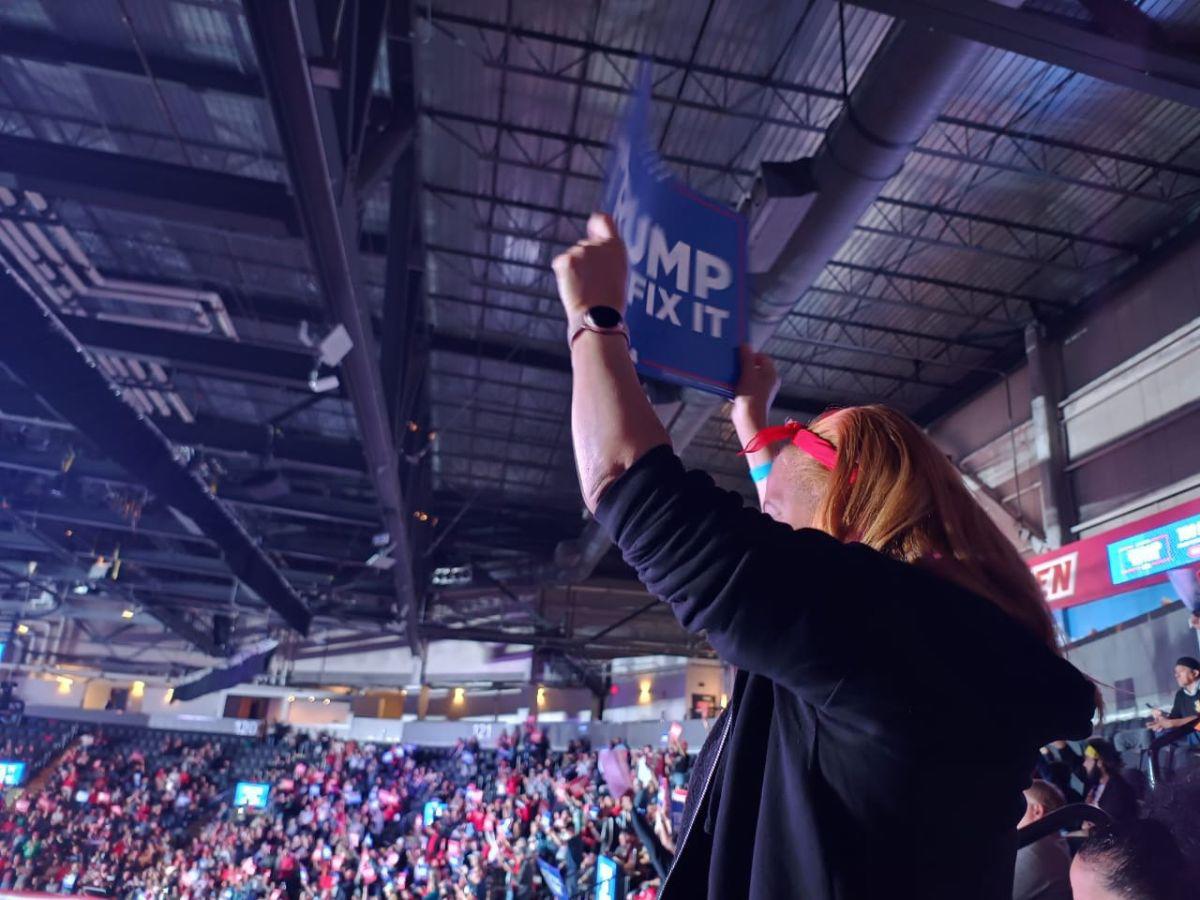 Trump ofrece uno de sus últimos discursos en Pensilvania bajo estrictas medidas de seguridad