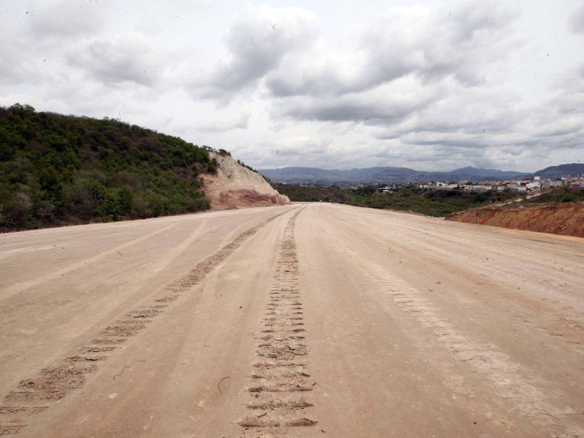 Así avanza el libramiento al sur de Tegucigalpa: obra alcanza un 8% de ejecución