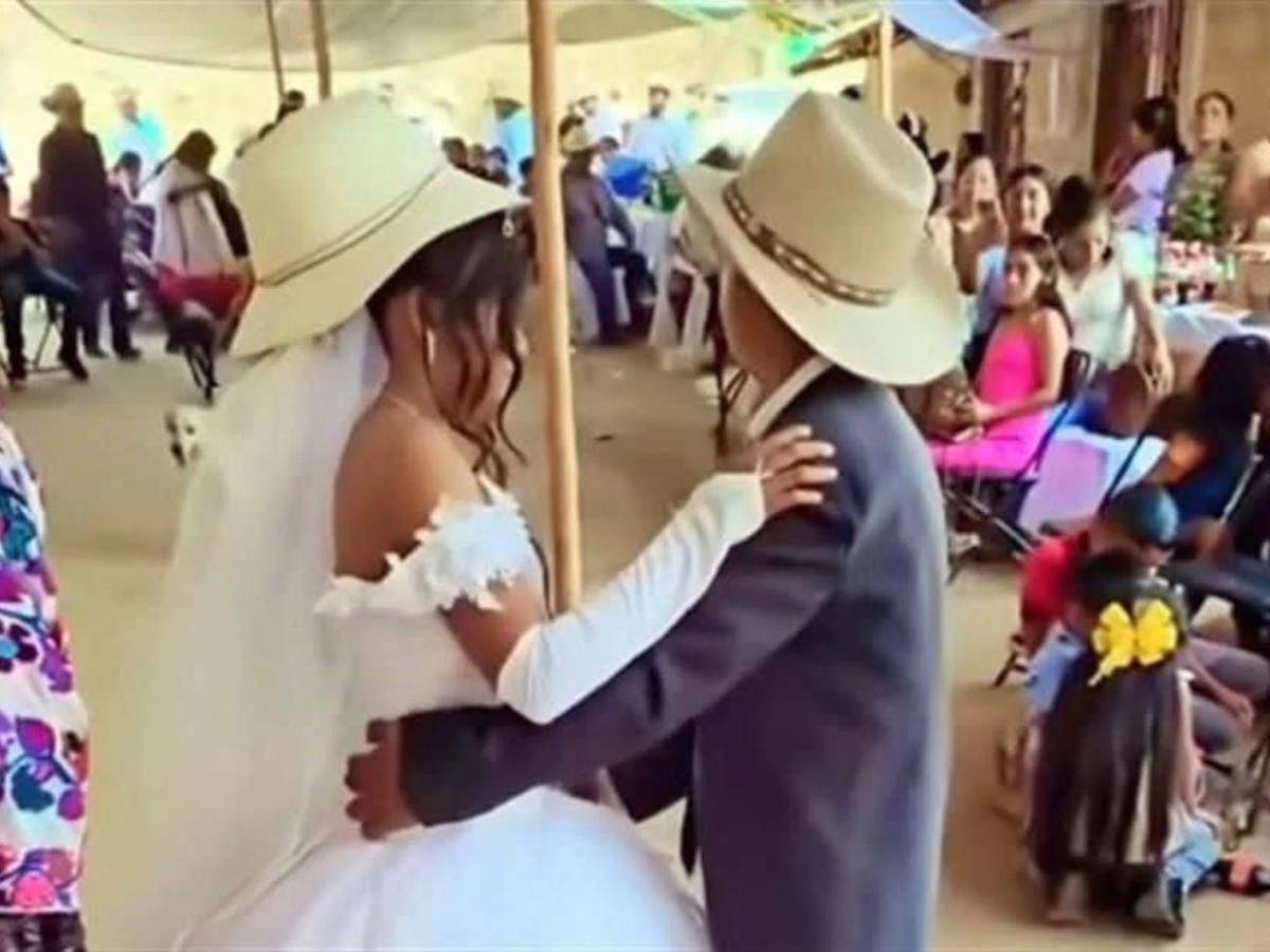 Así fue la boda simbólica entre dos menores en Guerrero, México
