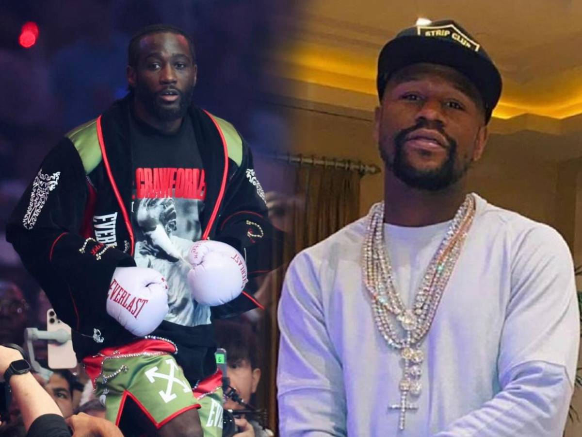 Mayweather ganó miles de dólares por apostar a favor de Crawford ante Canelo Álvarez