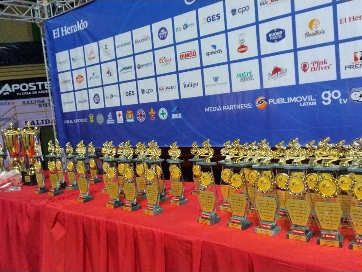 Trofeos relucientes esperan a campeones de la Vuelta EL HERALDO 2025