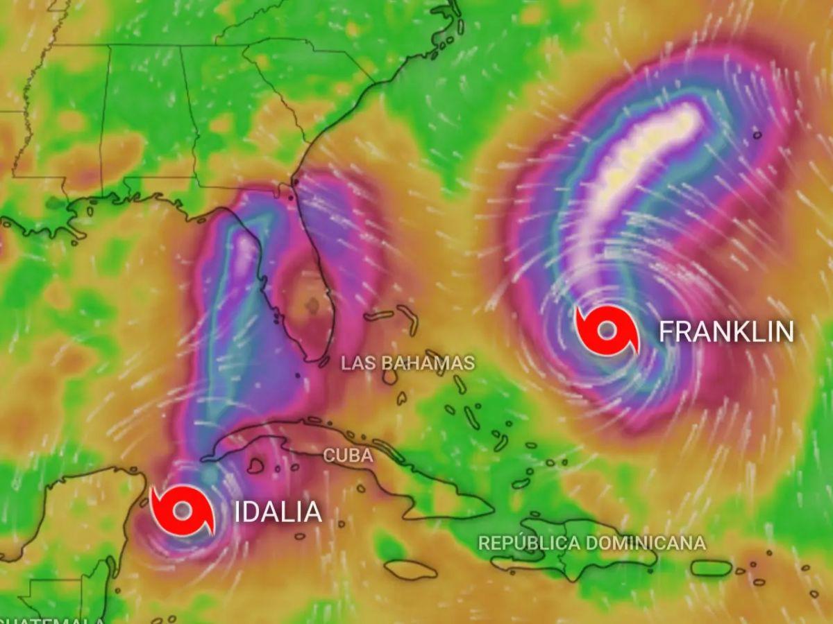 Tormenta tropical Idalia se forma en el Caribe cerca de México y se dirige hacia Florida