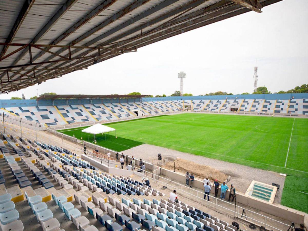 ¿Cuánto vale? Anuncian reinauguración del estadio de La Ceiba con grama de lujo