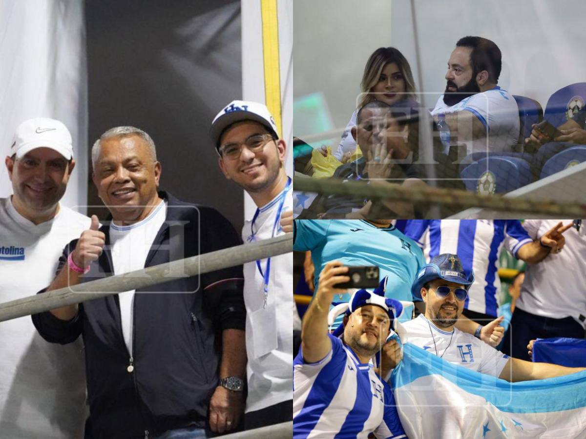 Reconocidas figuras presentes en partido Nicaragua vs Honduras