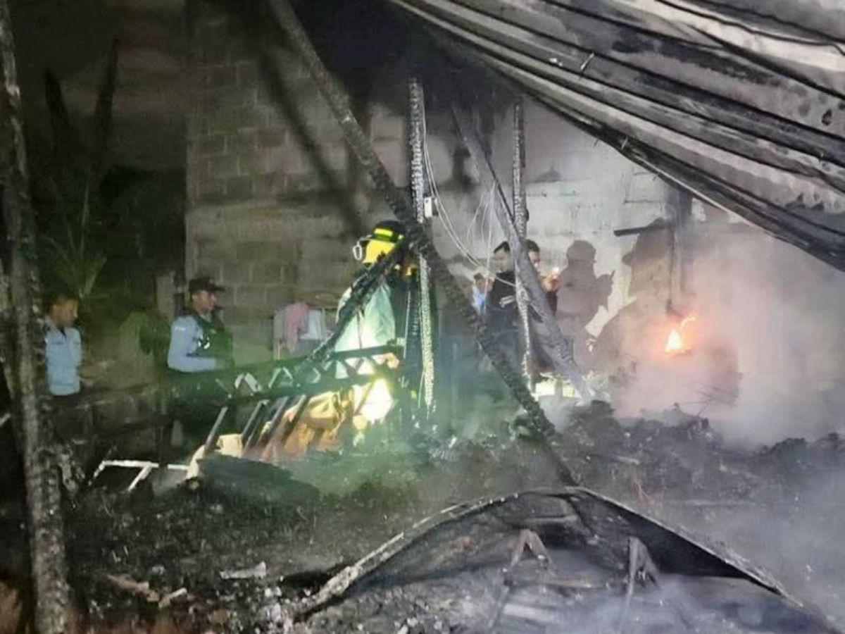 Ronald Lagos, uno de los hermanitos que murió carbonizado en Nueva Suyapa