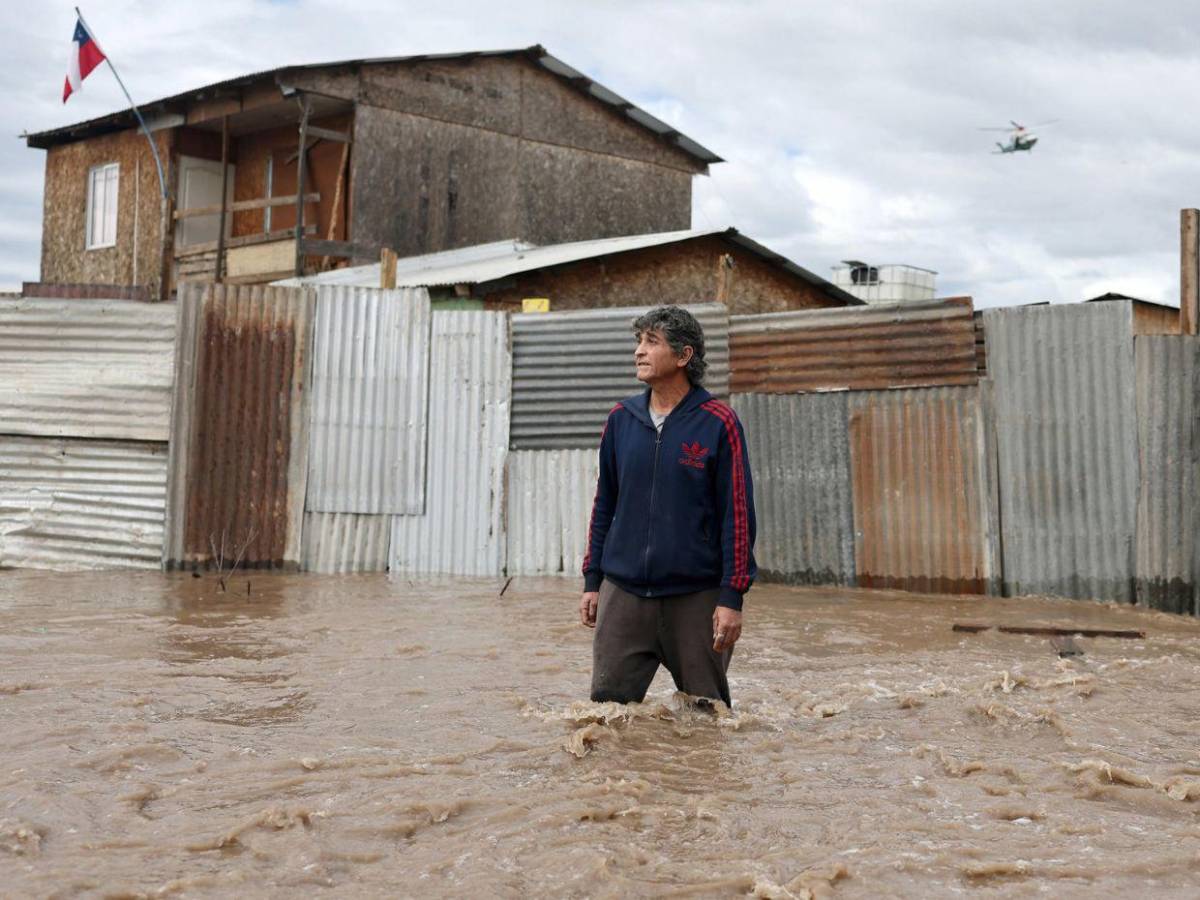 Lluvias en Chile dejan un fallecido y mantienen en alerta a varias comunas