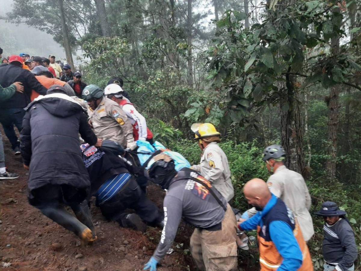 Lelis Juárez, víctima que murió tras volcamiento de bus en Intibucá