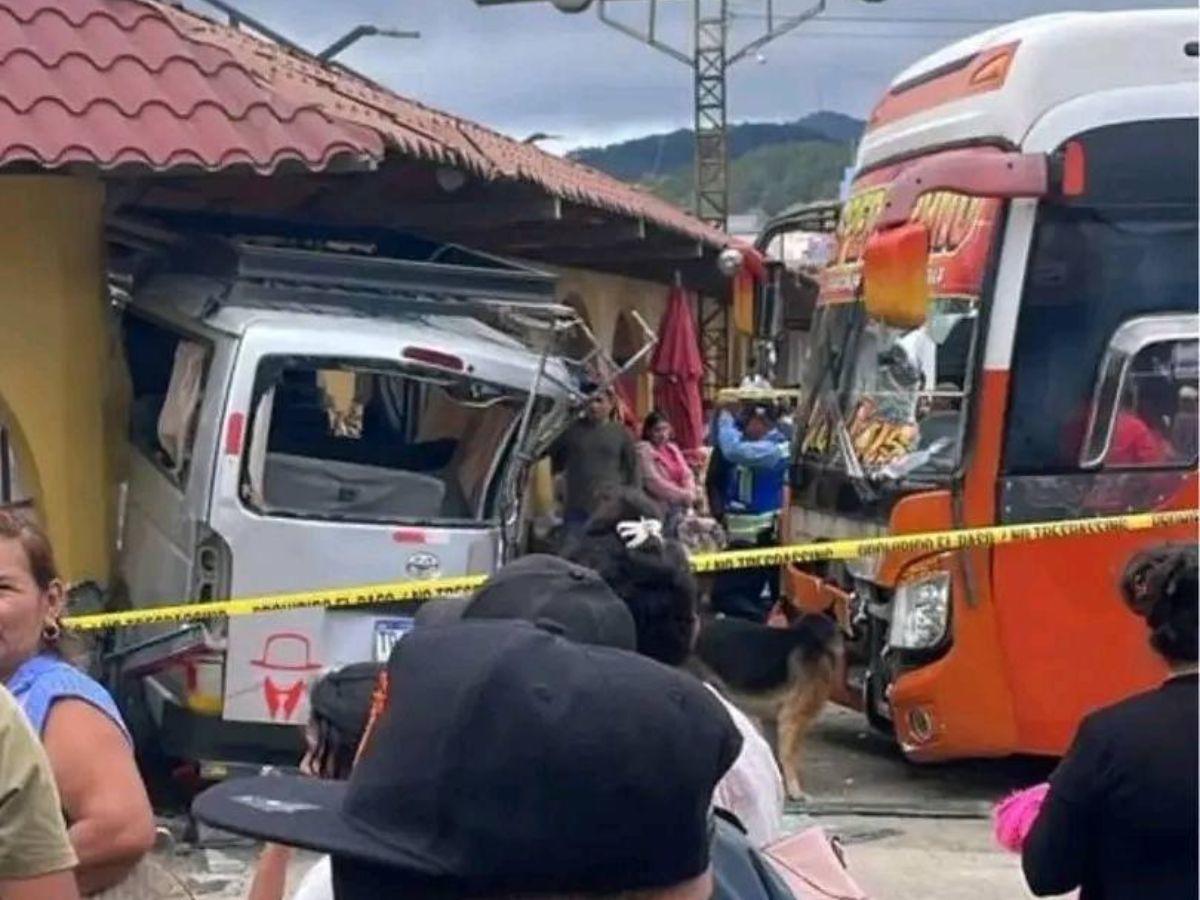 Ella era Rosalinda Díaz, señora que murió tras accidente en Intibucá: así la despidieron